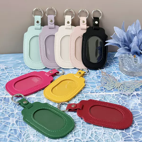 Electric vehicle remote control case, portable mini storage, dustproof PU hanging buckle remote control storage bag, protective cover, factory wholesale