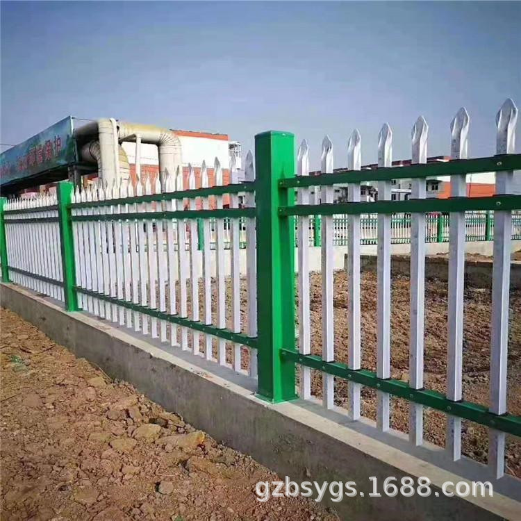 小区锌钢护栏厂房隔离栅栏 别墅围墙锌钢护栏实体工厂