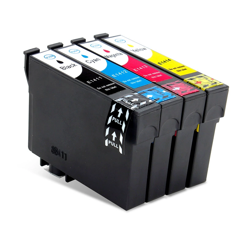 Подходит для Epson картриджа с чернилами 141 T1411 для цветного принтера ME35 ME330 ME350