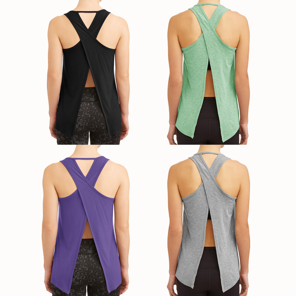 透氣薄款速干寬鬆擼鐵背心無袖運動健身女外穿瑜伽訓練跑步上衣夏