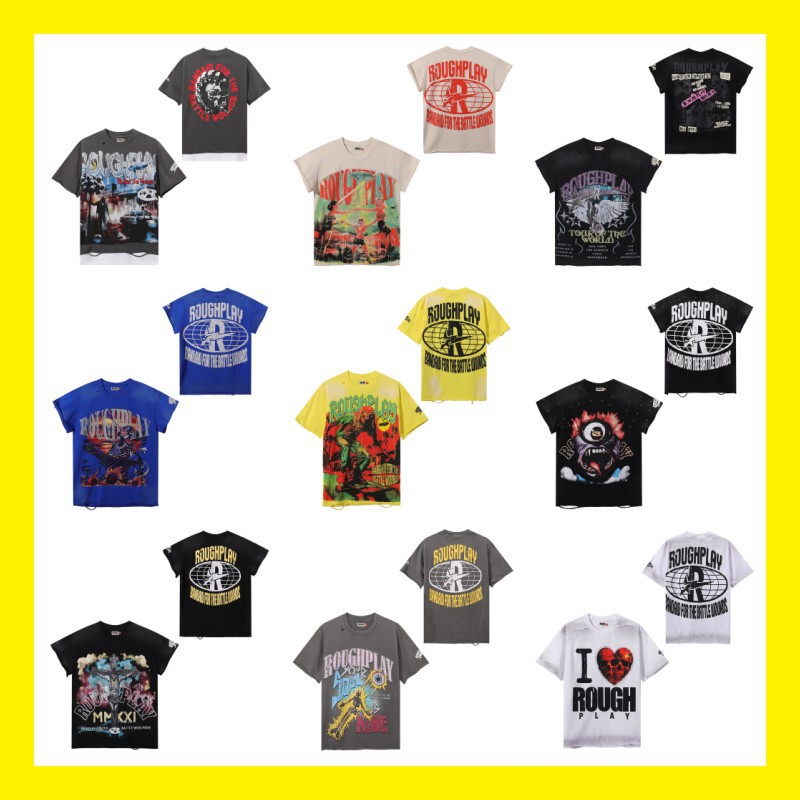 American-Style Graphic T-Shirts, Oversized Korean Gothic T-Shirts, Couple's Retro New Sweatshirts, European and American Unisex Cross-Border Collection