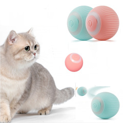 Cross-border pet supplies Gravity Smart Rolling Ball Electric Cat Funny Ball Cat Mint Sound Grinding Teeth Self-Happiness Relief Ball