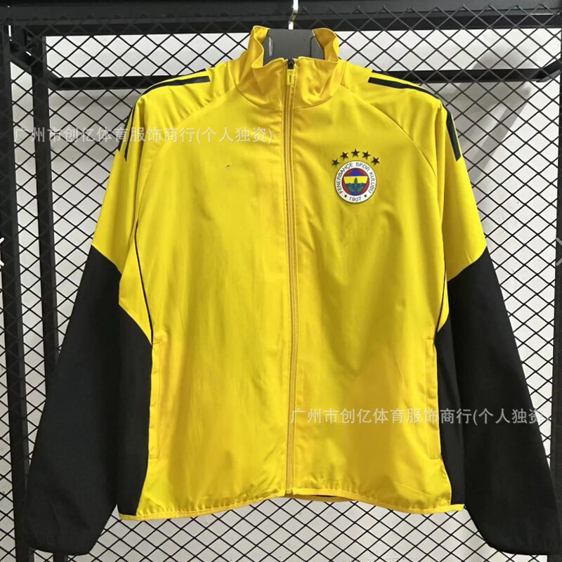 Factory Direct Sales 2526 Jacket Double-Sided Windbreaker Argentina Cruzeiro Spain Italy Brazil Arsenal