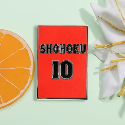 Jersey No10 Badge Anime Yaxa sancaqları