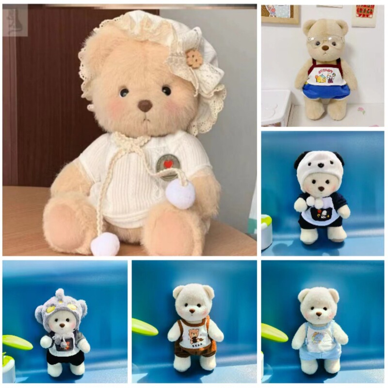 Net red medium Lena bear clothes bean milk clothing star Dailu replacement puppy casual suit factory outlet