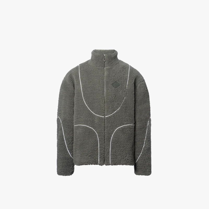 Y2K Color-Block Fleece Jacket – Retro Futuristic Zip-Up With 3D Typography (Unisex S-XXL) – Cybercore Streetwear Essential_viptrois.com