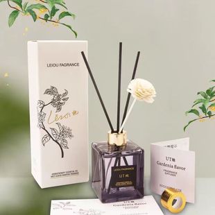Authentic Ut Her Gardenia Aromatherapy Home Indoor Long-Lasting Natural Plant Fragrance Fire-Free Essential Oil Perfume Wholesale