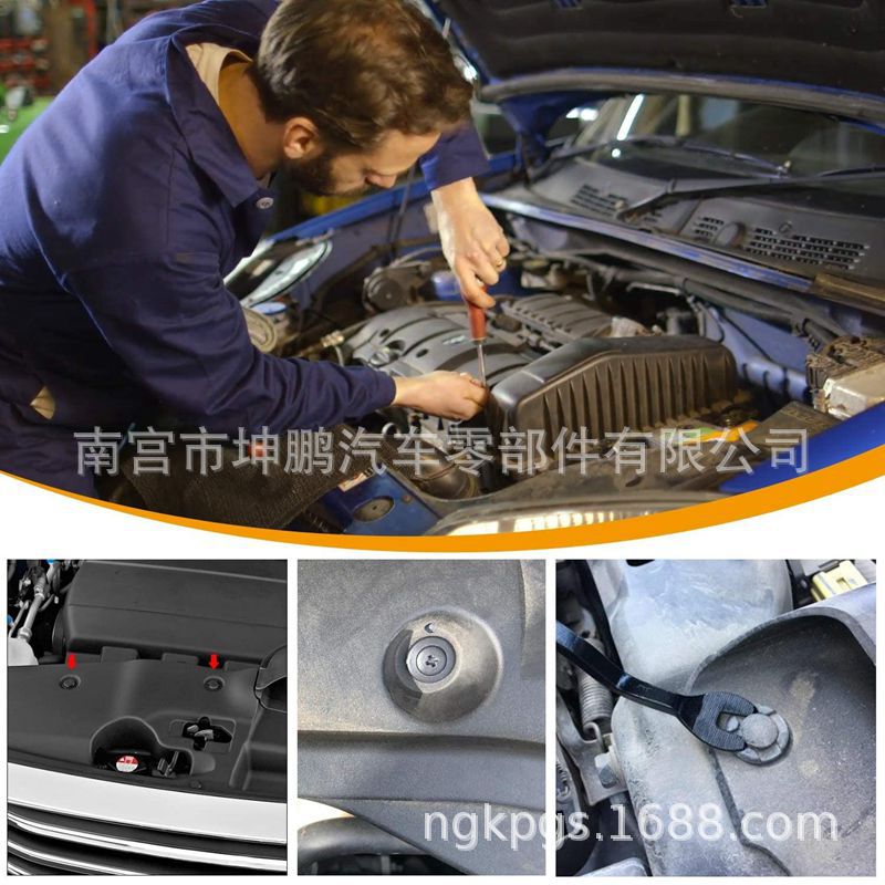 100 unids para Subaru Mazda Nissan coche hebilla de plástico 90914-000790913-0067