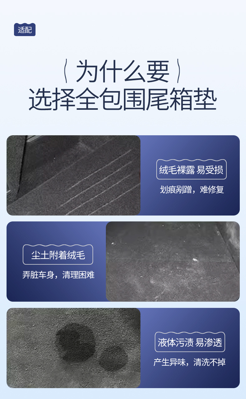 Suitable for 26 Models of Nissan Teana, Full-Coverage Trunk Mat, Special Modified Interior Car Trunk Mat for Nissan Teana