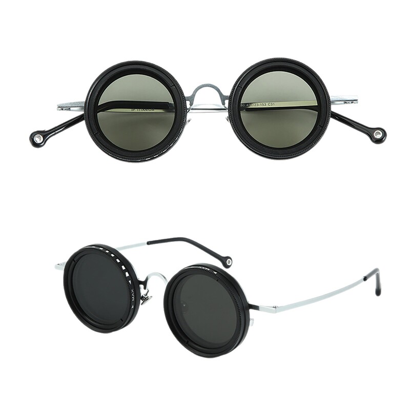 Purely Handmade Nd9 Adjustable Light-Reducing Sunglasses for Fishing and Driving, Uv Anti-Ultraviolet Filter, Personalized Polarized Sunglasses