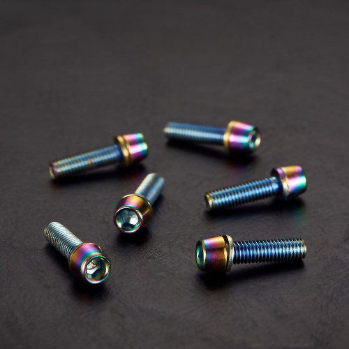 MOTSUV mountain bike stem screws water bottle cage colored screws M5*18MM handlebar riser screws