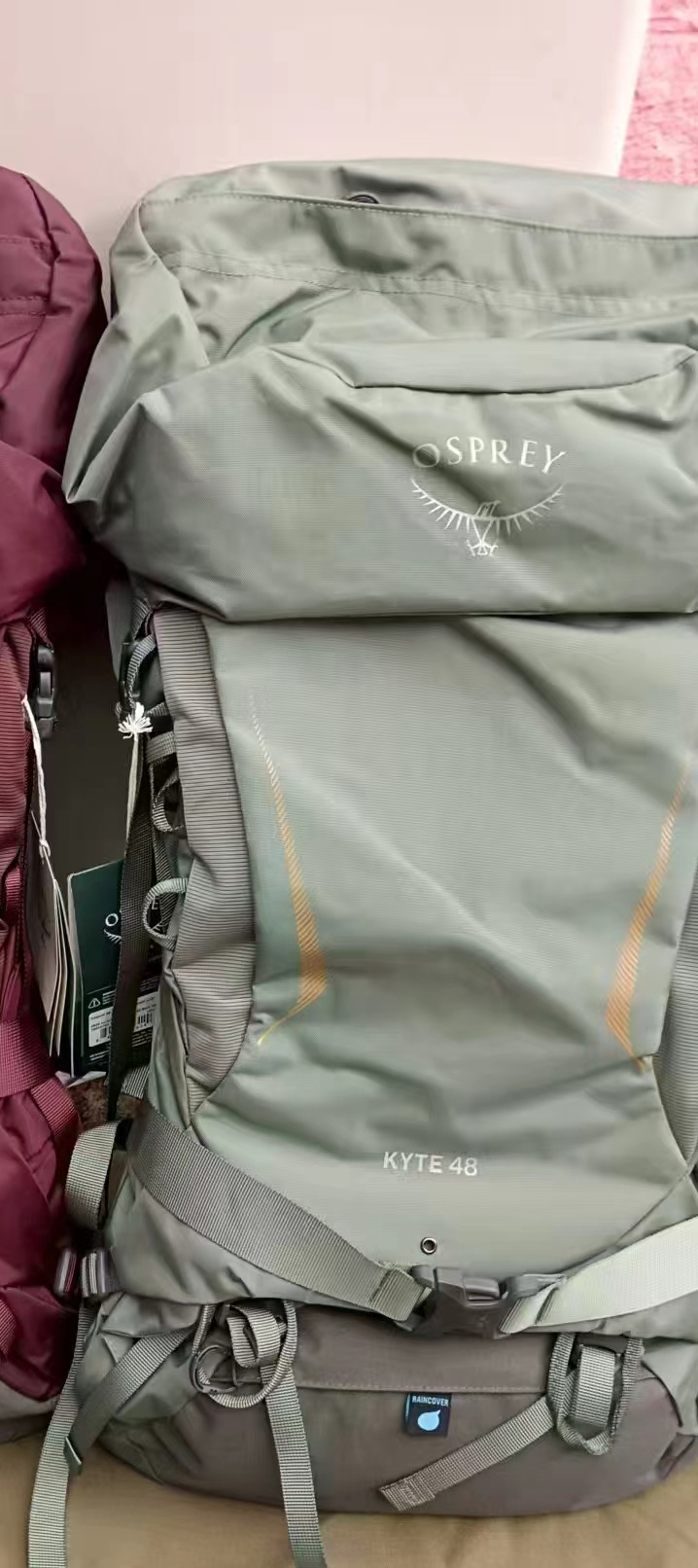 Mochila KYTE Falcon para Montañismo, 38L/48L, Impermeable, Gran Capacidad, para Senderismo