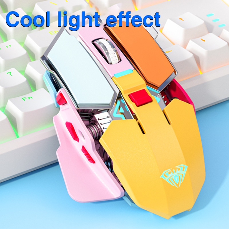 タランチュラSC300ワイヤレスマウス充電式ノートデスクトップコンピュータ機械金属電気競争ゲームクロスボーダー|undefined