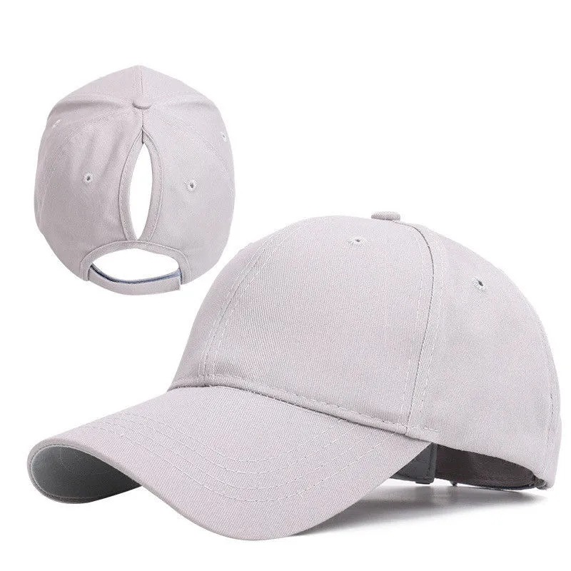 Women's Simple Style Solid Color Curved Eaves Baseball Cap display picture 4