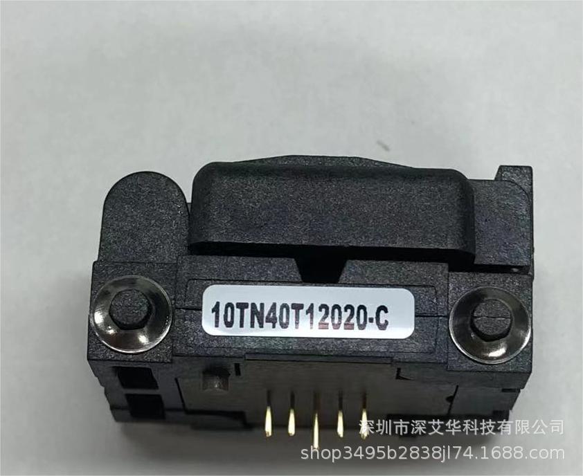 PLASTRONICS进口正品QFN10*0.4间距测试座-10TN40T12020