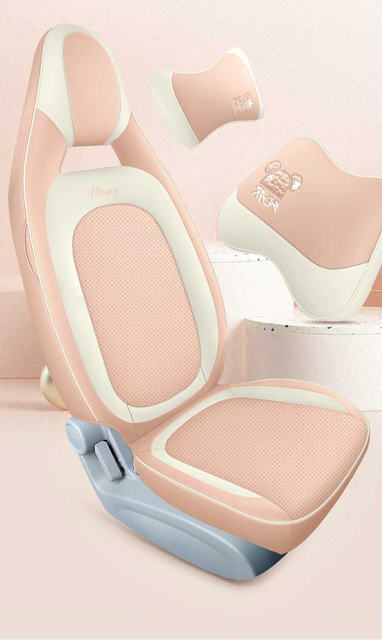 2026 model Bestune Pony special car seat covers, vibrant and cute pony design, all-season full-cover seat cushion and seat cover