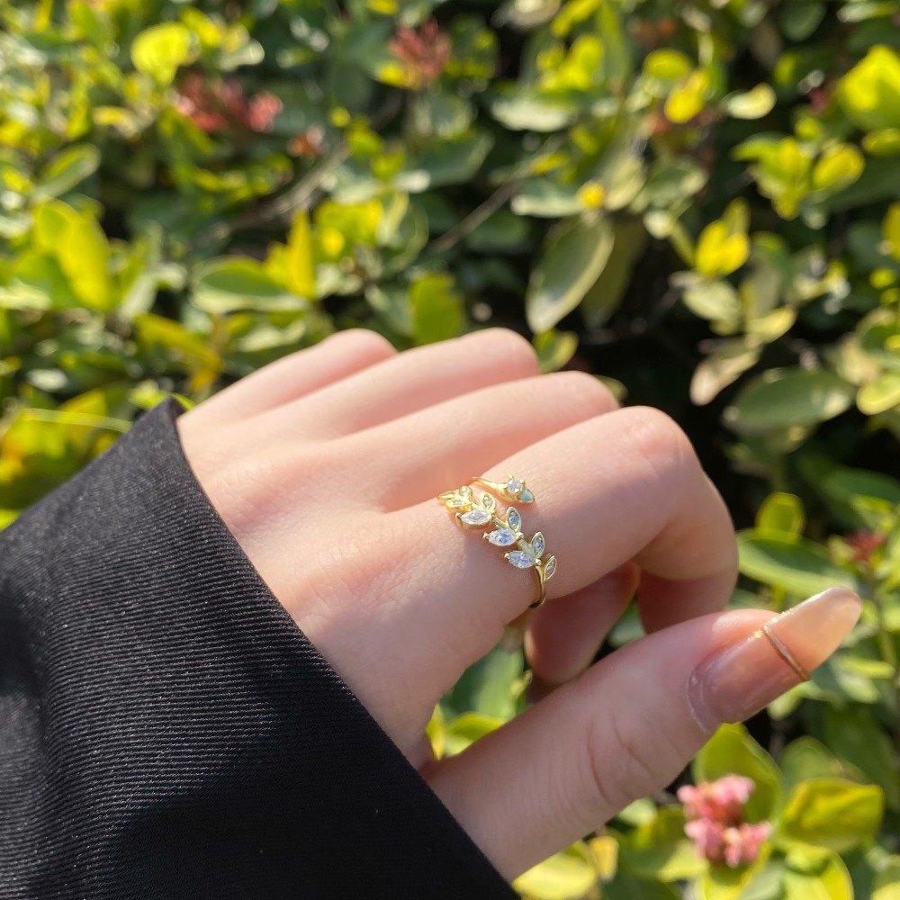 6g Weight Zircon Inlay Material Open Rings Classification Adjustable Ring Size 1 Piece Quantity Holiday, Daily Occasion 925 Sterling Silver Material Geometric Pattern Women's Gender Plating, Inlay Design Basic, Modern Style, Classic Style Style 925 Sterling Silver Zircon Geometric Open Rings 33