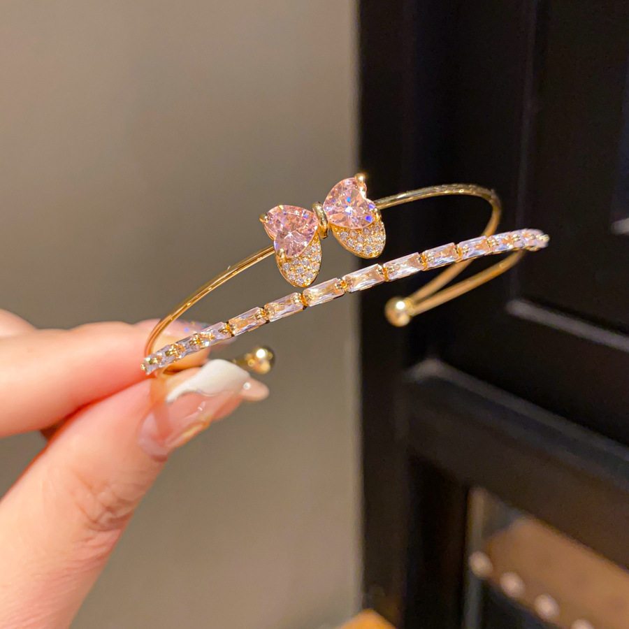 28 brazaletes - oro - Rosa