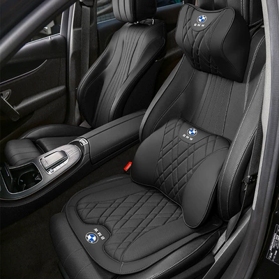 Waist support | Set Interior Supplies - 1-bmw-headrest-1-lumbar-support-1-seat-cushion-noble-black