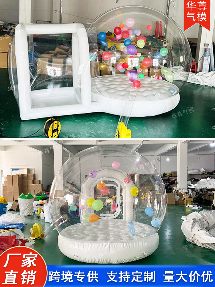 Casa de Brinco Inflable con Diseño de Cielo Estrellado para Fiestas al Aire Libre, Fabricante de Carpas Inflables, Exhibición para Centros Comerciales, Casa de Burbujas Inflable Popular