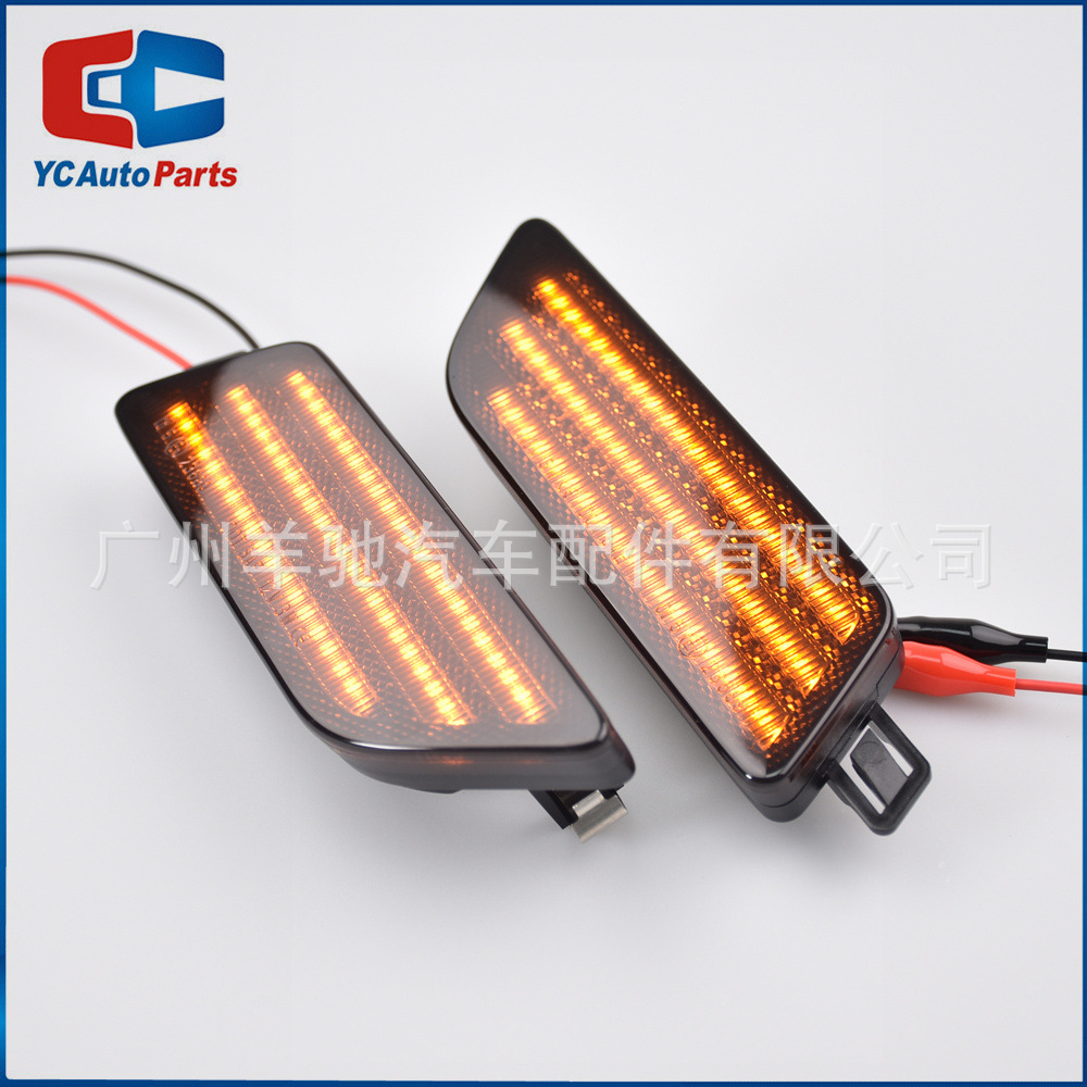 Para Porsche Macan 95B-Series 2014-2021 Lámpara de giro lateral del panel de la luz lateral