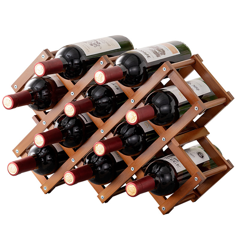 Estante de vino de escritorio estante de vino estante de vinos estante de almacenamiento estante de vinos simple estante de almacenamiento multicapa para el hogar estante de almacenamiento multicapa
