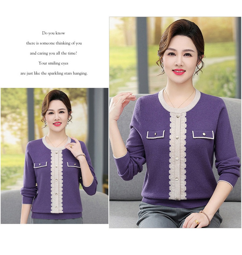 E5784 1430K ÁO LEN NỮ TAIRYA ÁO LEN DÀI TAY THỜI TRANG NỮ G04 SẢN PHẨM MỚI