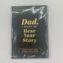 越境で人気のAmazon商品「Dad,IWanttoHearYourStory」（お父さんの物語）ノートブック