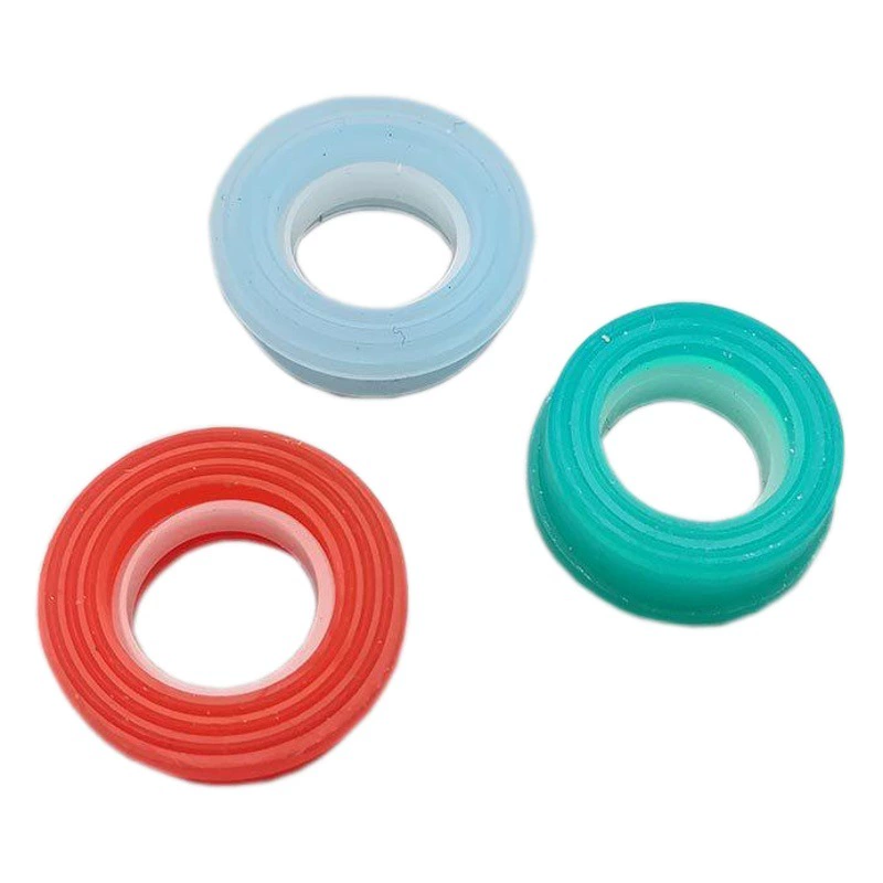 Силиконовая Нижняя Накладка для катушки Быстроразъемный кран Прокладка катушки 4 точки Медная Накладка для катушки Аксессуары для катушки