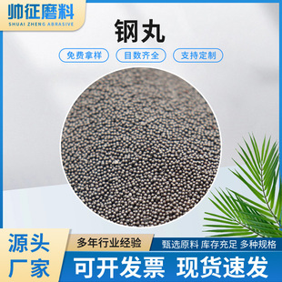 Factory direct introduction of German Technology specializing in the production of stainless steel shot rounded steel grit and other blasting materials