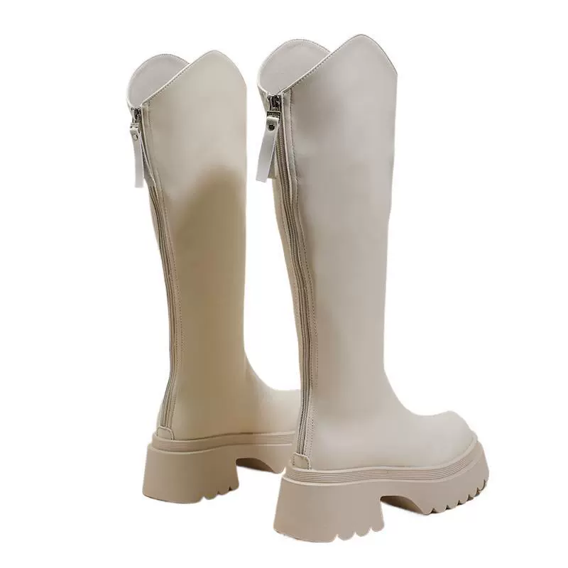 Martens, demi-season high boots