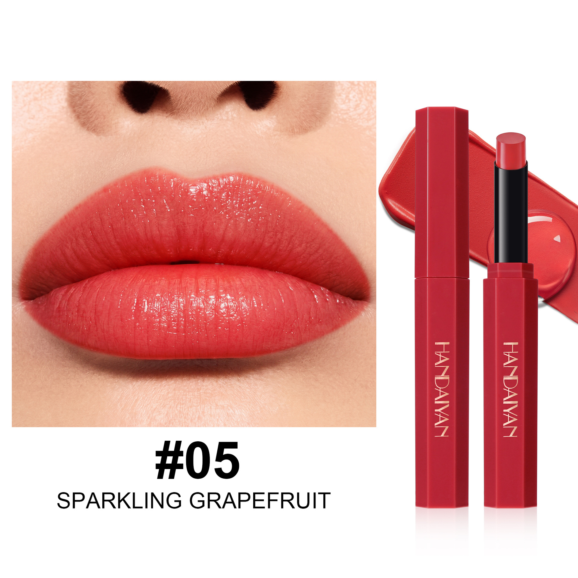 Transfronterizo maquillaje de labios HANDAIYAN Xiyin TK especial para lápiz labial mate portátil simple 6 lápiz labial niebla