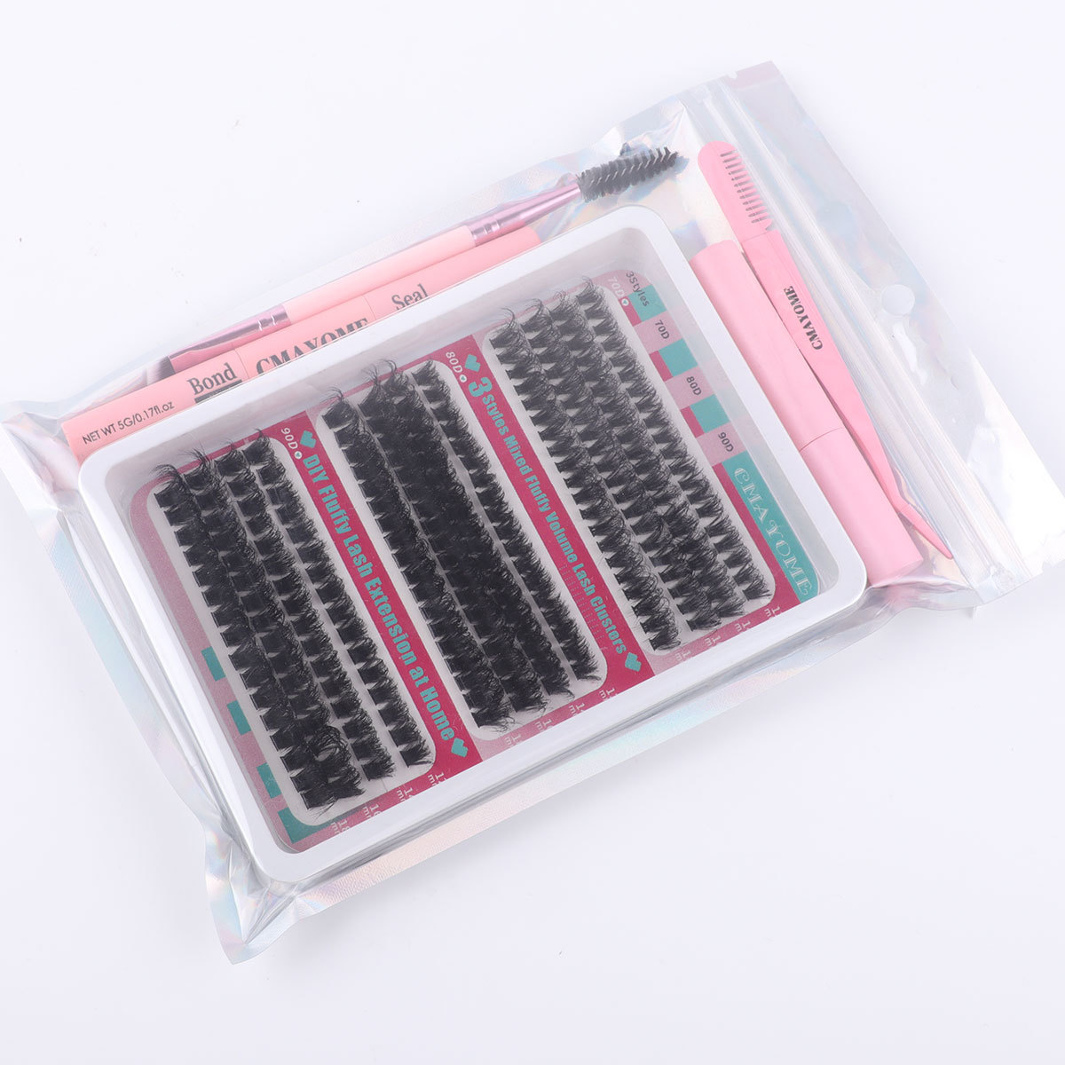 30g Weight Makeup Tool Sets Makeup Tools Types 1 Set Quantity Artificial Fiber Material Solid Color Pattern Casual, Elegant, Lady Style Casual Elegant Lady Solid Color Artificial Fiber Makeup Tool Sets 1 Set 1