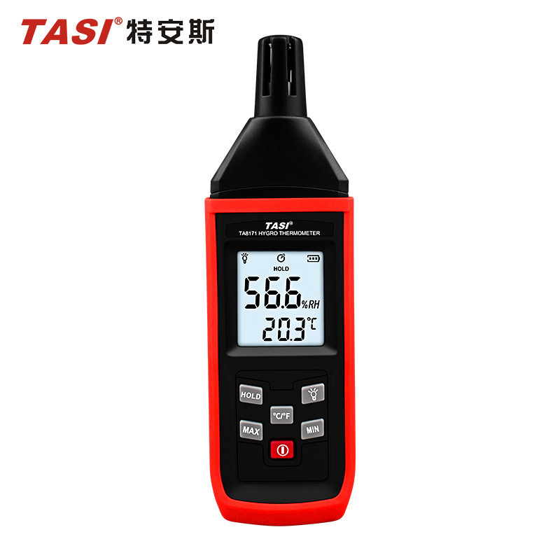 特安斯温湿度计TA8171 数显露点温度计 湿球温度 环境温度湿度表