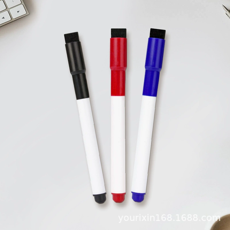 Magnetic erasable fridge magnet writing