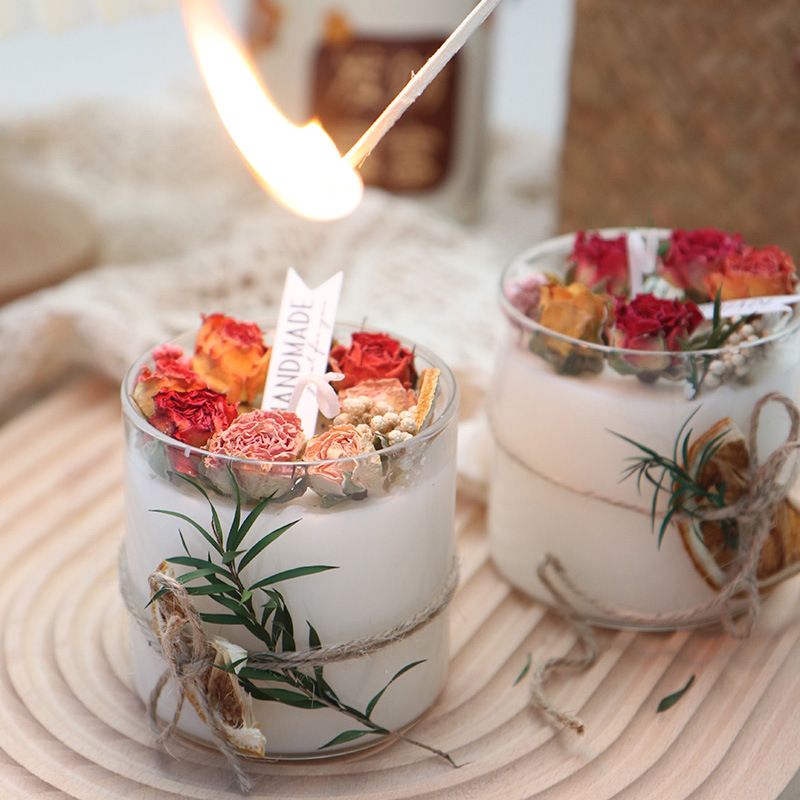 Flores de Gardenia fragancias de banana, plantas de mantequilla, lámparas de mantequilla para amigos, regalos del Día del Maestro, popularidad en línea.