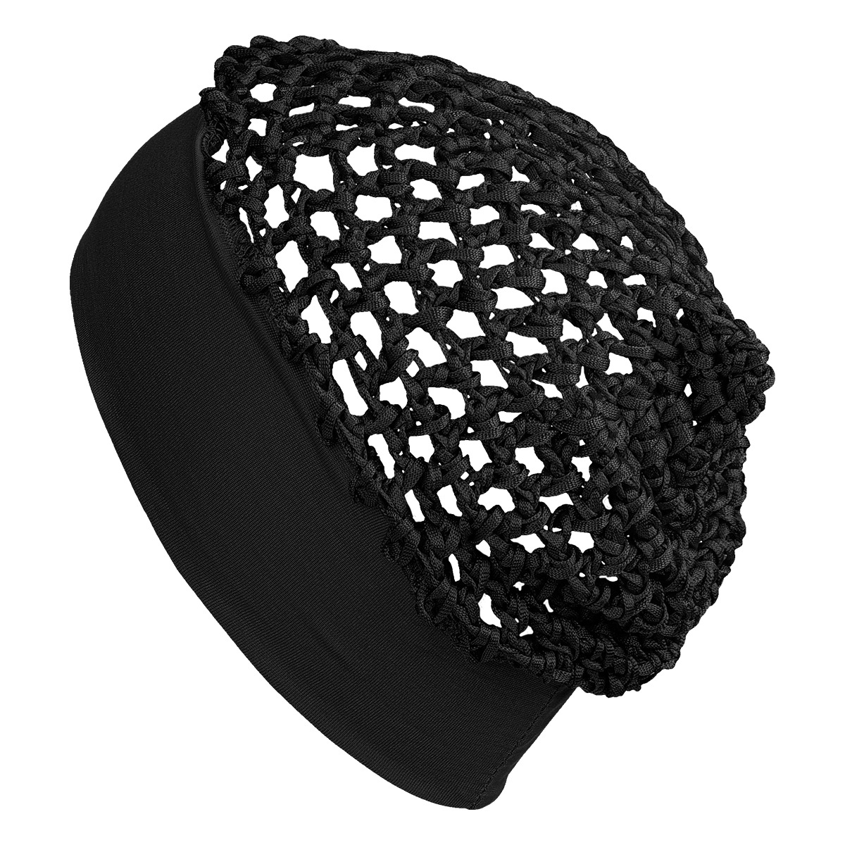 Rayon Knit Snood Hat New Amazon Bestseller Wide-Brimmed Mesh Hat