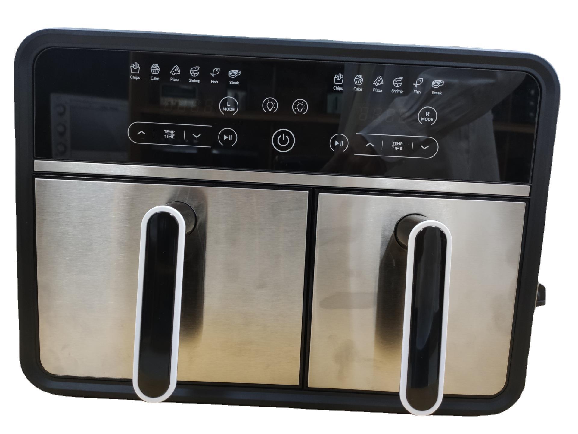 10L pequeña freidora de aire doméstica pantalla electrónica automática multifuncional de fábrica de comercio exterior personalizada KF10