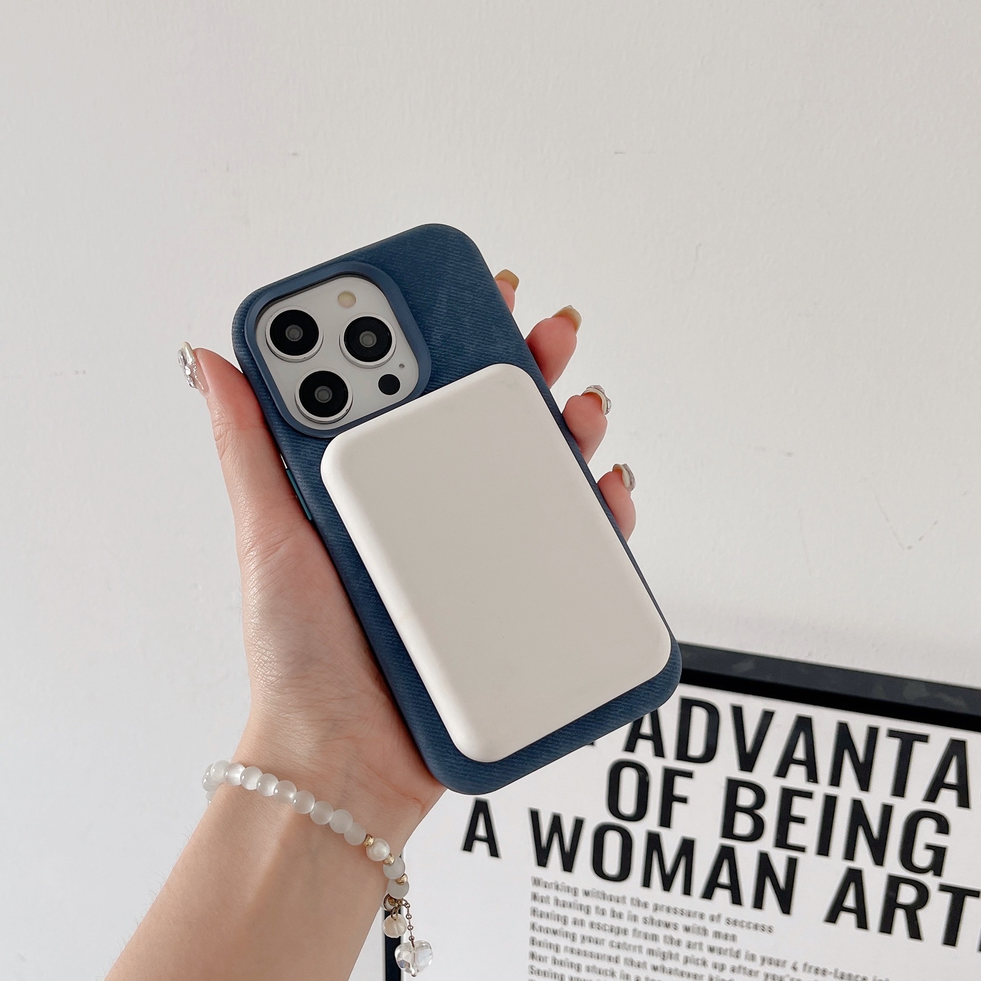 Magnetische Flanell Handyhülle Für Iphone 17 Pro Max Schutzhülle_voghion.com