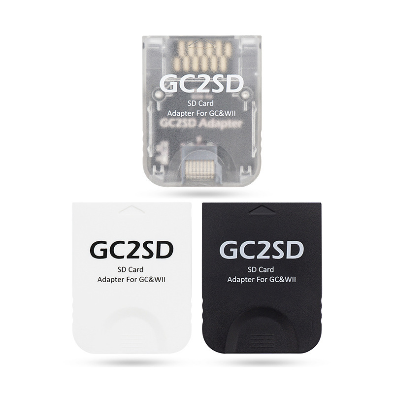 Nintendo Gamecube Wii Gc2Sd Gen2 Tf Card Reader Ngc Second Generation Memory Card Adapter Nintendo Gamecube Wii Gc2Sd Gen2 Tf Card Reader Ngc Second Generation Memory Card Adapter