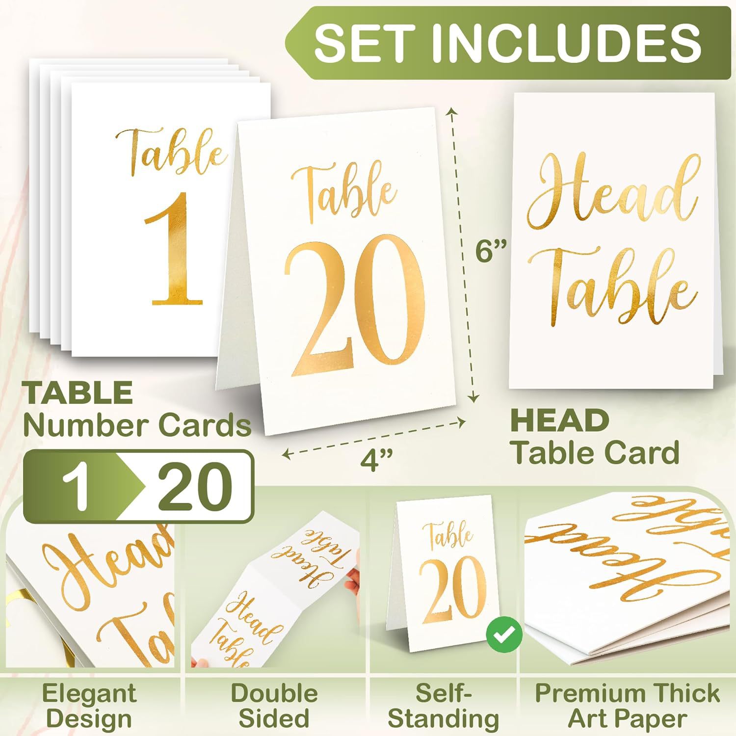 핫 스탬핑, 10*30cm/시트(No. 1-20/세트)