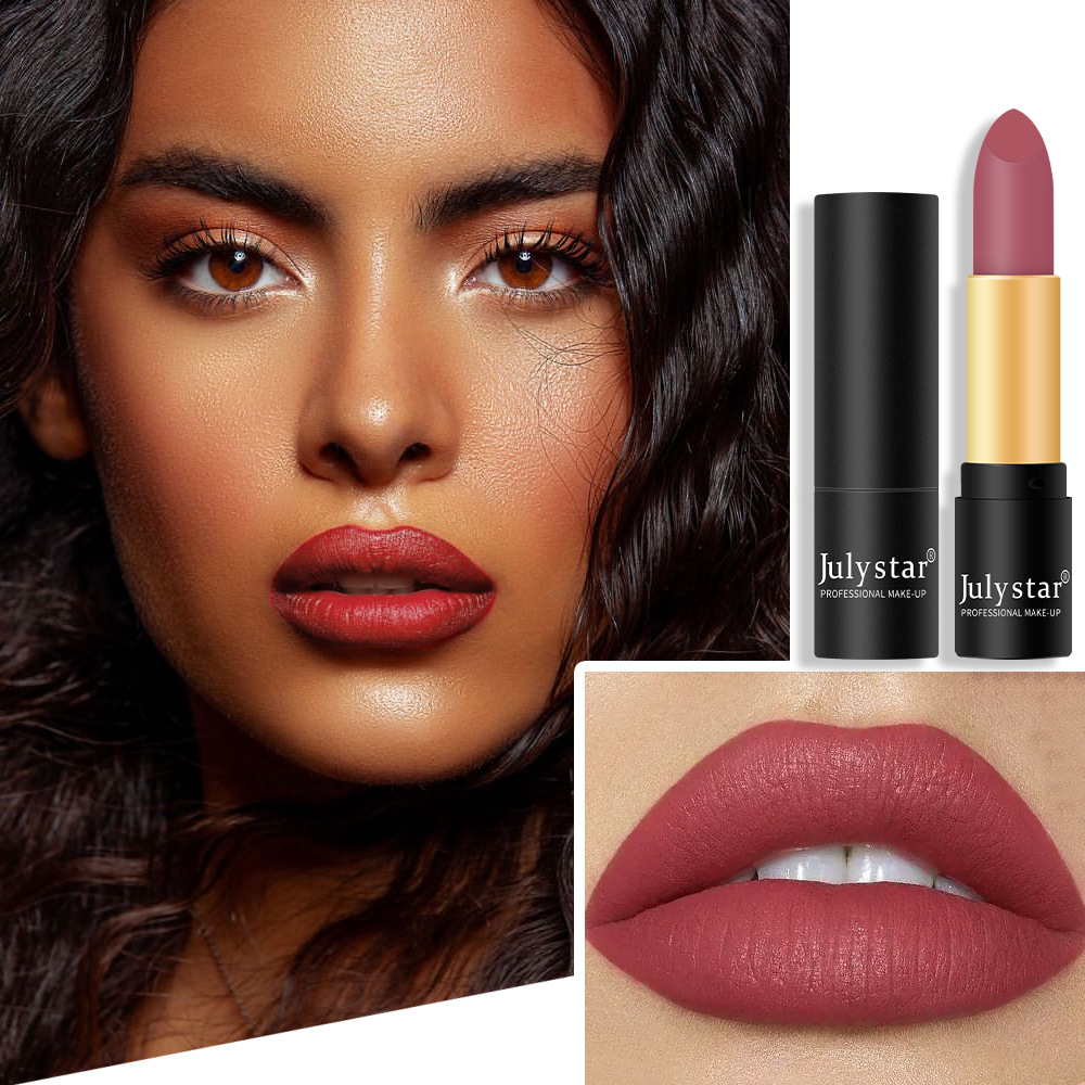 Langanhaltender Matter Lippenstift Für Perfektes Make-up_voghion.com