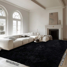 S 62244 Silk Wool Long Pile Non-slip Carpet ˿ë��ë������̺