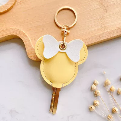 Electric vehicle key cover shell: Cover Electric Vehicle Motorcycle Key - key-cover-yellow