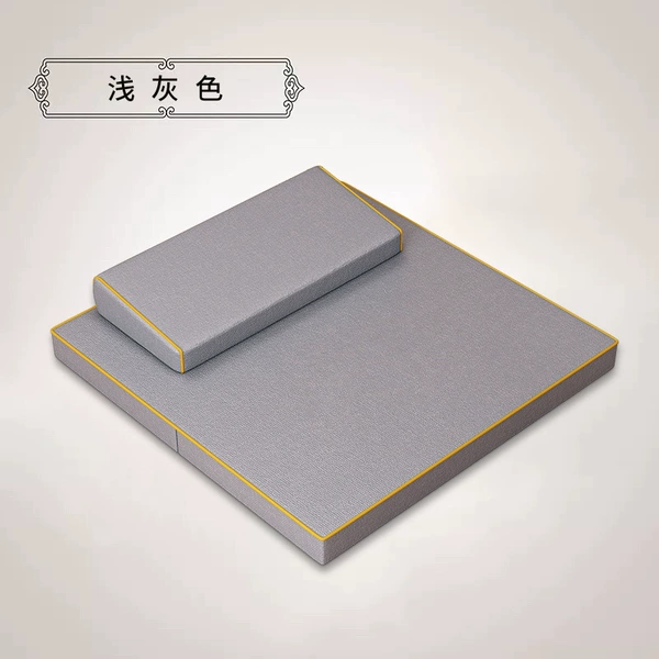 [❊浅灰色-无刺绣【斜面款】]