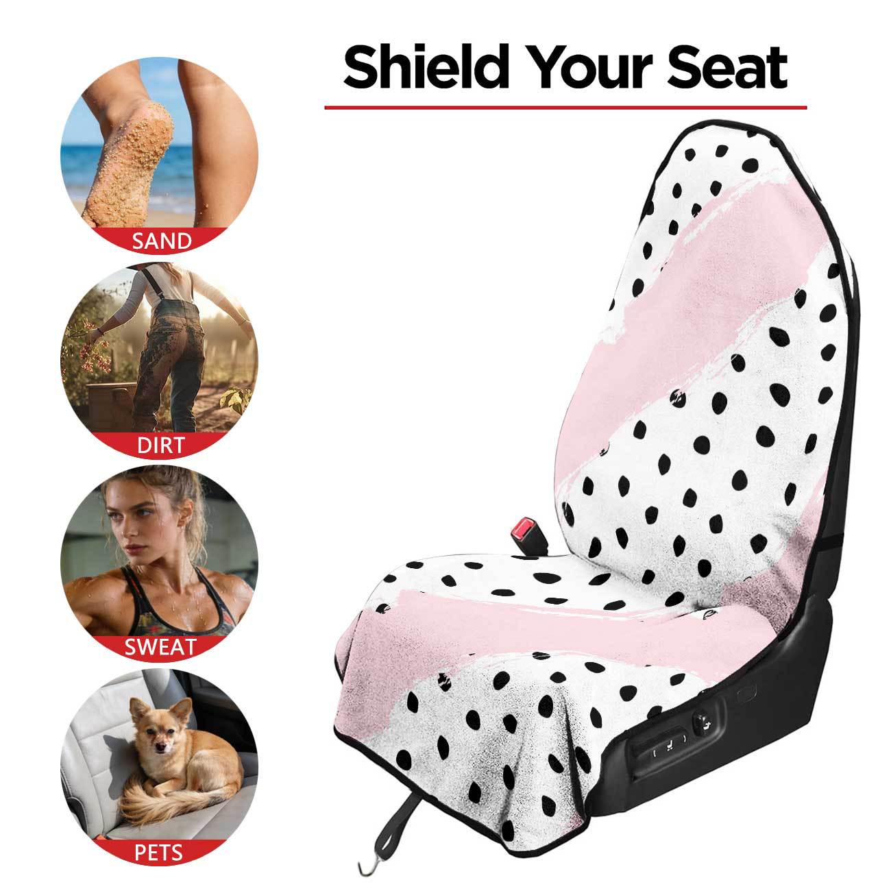 Car seat towel cover for front seats, suitable for gym and exercise, universal for all seasons, car use 171