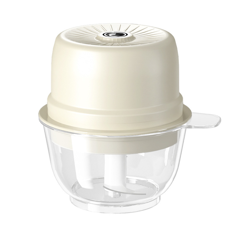 Trituradora de ajo eléctrica, trituradora de ajo, artefacto de trituración de ajo doméstico, trituradora de ajo picado a presión pequeña, mini