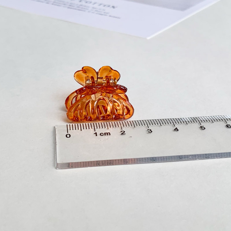 2. 5cm nuevo pequeño clip de Bangs clip elegante clip de pelo hembra neto rojo clip superior roto horquilla clip de tiburón de tamaño pequeño