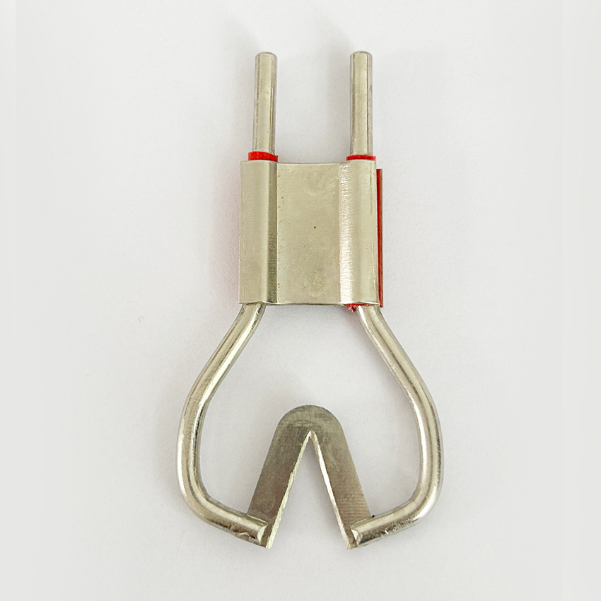 圆头电热刀V型焊接刀片切割绳子猪尾巴合金刀片