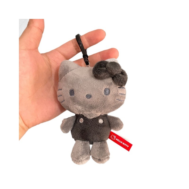 1新款 美版 炭黑三丽欧 kitty 丑鱼 挂件 毛绒玩偶包包钥匙扣批发|undefined